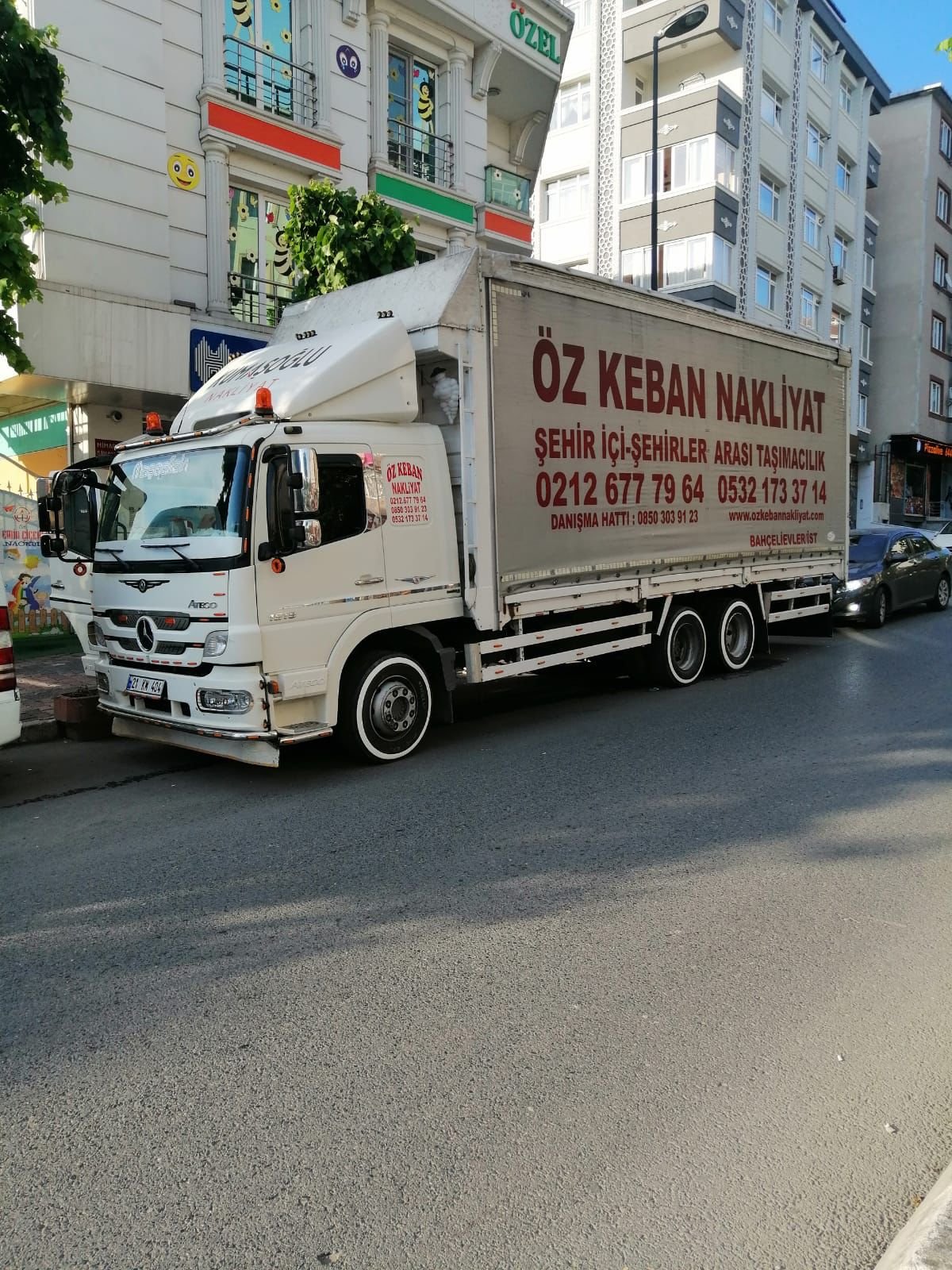 ozkebannakliyat nakliye kamyonu
